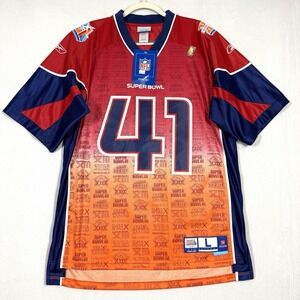 SUPERBOWL 41 Jersey Mens Large Colts Bears 2007‎ Limited Edition NFL Reebok NWT